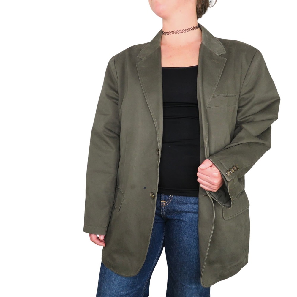 Vintage L.L. Bean Olive Green Oversized Jacket